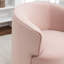 Fauteuil demi-tonneau pivotant rembourré Tybias-1288615244
