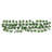 vidaXL Artificial Grape Leaf Trellis Expandable Green-1135156798