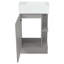 Meuble-lavabo 18,6 po avec lavabo, meuble-lavabo avec tablette à deux niveaux, orienté vers la gauche ou vers la droite-889045885