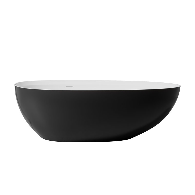 Baignoire de trempage autoportante 71 po. X 35,4 po. 71 po.