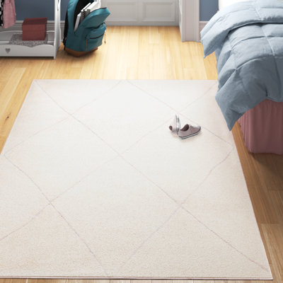 Tapis à motif géométrique Jacvalynn Performance