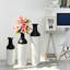 Ensemble de 3 vases décoratifs en métal