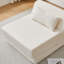 Chaise convertible en laine et en tissu-750314918