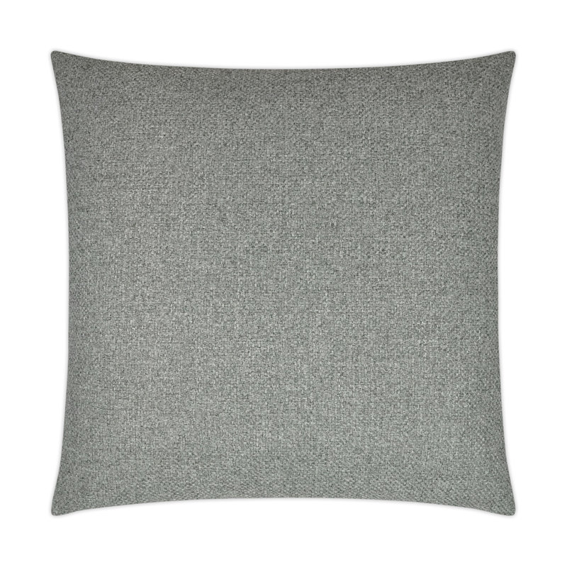Norse Pillow Cover & Insert, Bolster 14", Pewter, Rectangle