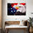 USA Flag And American Eagle-107887289
