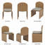 Chaise en rotin