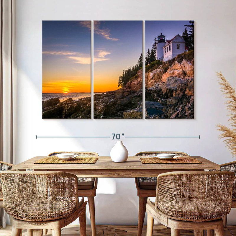 Phare de Gill Harbour, Maine's Bass Harbor, H 42 po x l 65 po