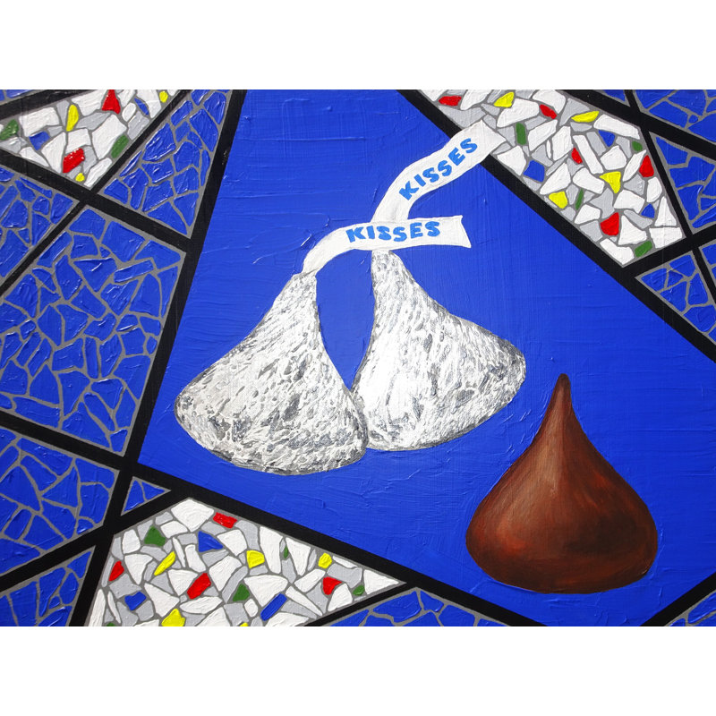 Hersheys Kisses Painting by Eddie Bruckner