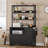 Mandip 31.5”W 1-Drawer File Cabinet With Lock And Sliding Open Storage Shelf-1407633132