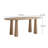 Oval Solid Wood Dining Table-361851400