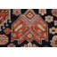 Tapis bleu marine à teinture végétale traditionnel 8 x 10