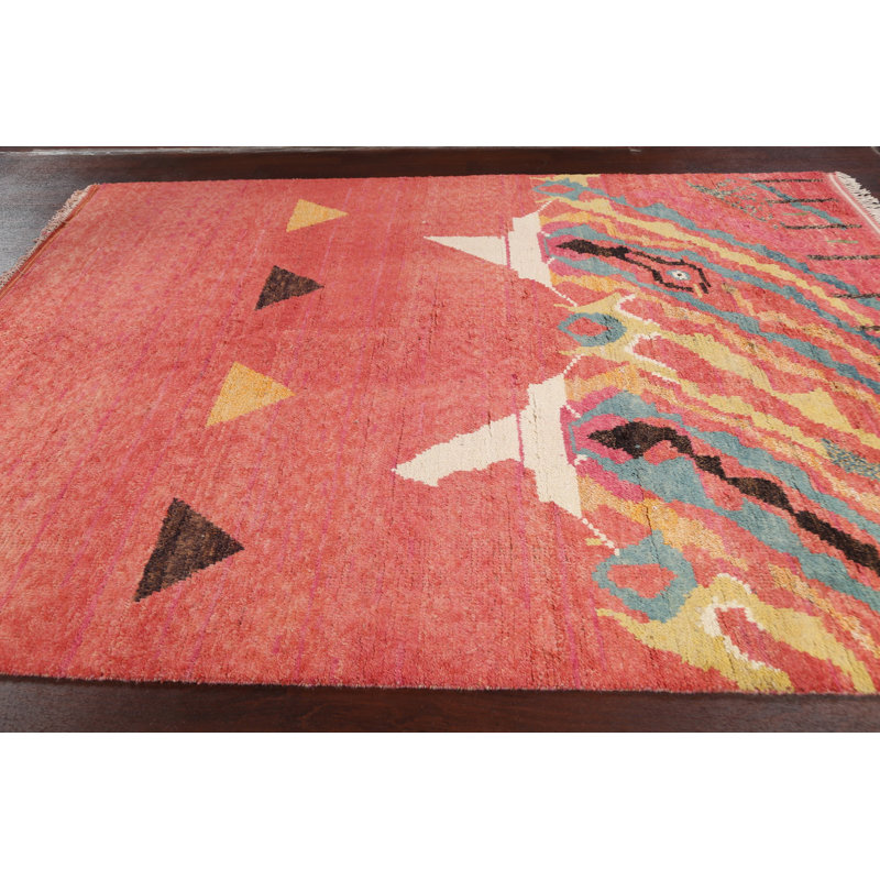 One-of-a-Kind 7'11" x 10'11" Rectangle Wool Area Rug in