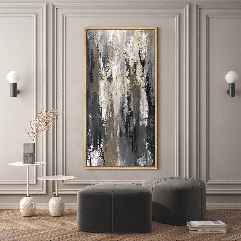 Impression d'art sur toile encadrée, Naturel, H 60 po x l 30 po x P 1,5 po