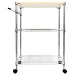 33.5'' H x 28'' W Utility Cart with Wheels