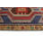 One-of-a-Kind 3'7" x 10'4" New Age Runner Wool Area Rug in Navy and Red