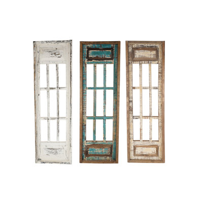 Handmade Farmhouse Buildings & Architecture Wall Decor on Solid Wood