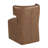 Sardinia Vegan Leather Dining Chair With Casters-101479844
