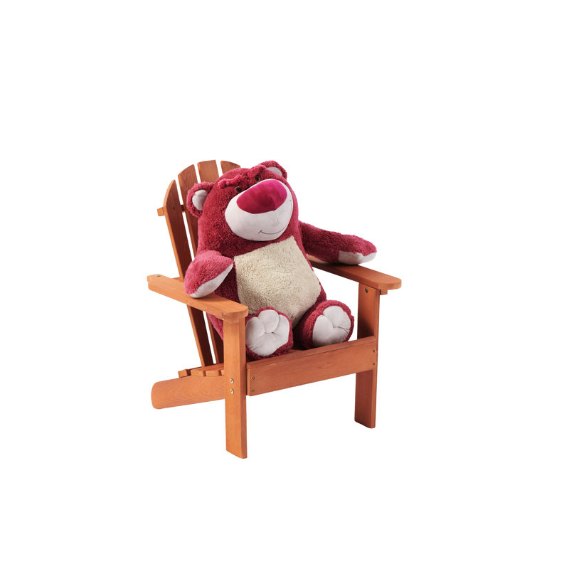 Chair Of Solid Wood Hemlock, Natural , Comfortable Flat Seat, Designed For 3 - 10 Years Old, Construction, Easy Assembly In 15 20 Min, Safe Indoor Outdoor, 19.5"D X 19"W 24"H, 80 Lbs Capacity Style