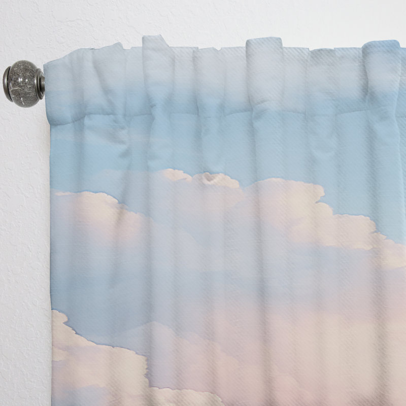 Toyo - Rideau ciel - Rideau obscurcissant sans motif - 1 panneau, L 52 po x L 90 po