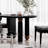 Classic and stable solid wood dining table-109602997