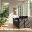 Canapé en chenille 3 places l 79,5 po x P 32,3 po x H 33,5 po Christopher Knight Home-129368483