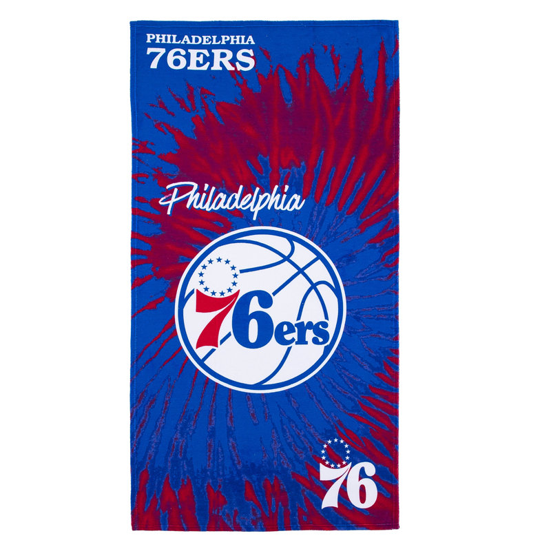 Psychedelic Beach Towel, NBA 76Ers