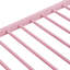 Lit superposé avec couchette METAL - rose