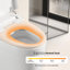 JuteJasper 1398396701FDAAC 1 GPF Round Comfort Height Chair Height Toilet