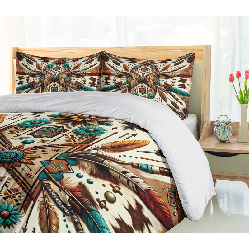 Rustic Duvet Cover, Queen Duvet Cover + 2 Standard Shams