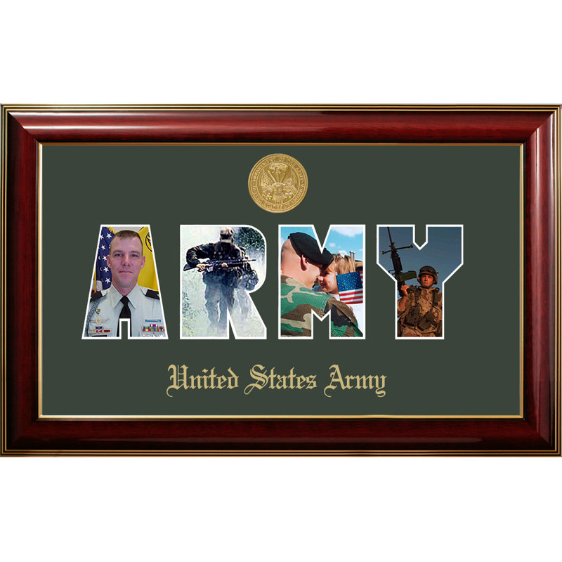 Army Collage Photo Classic Picture Frame