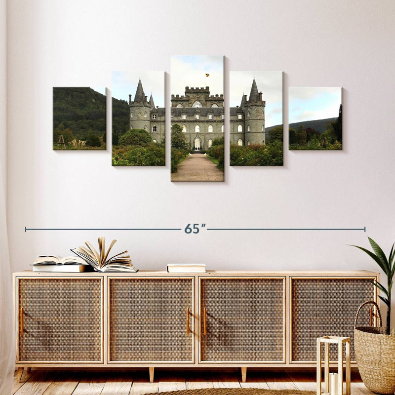 Château écossais Inveraray, H 24 po x l 55 po