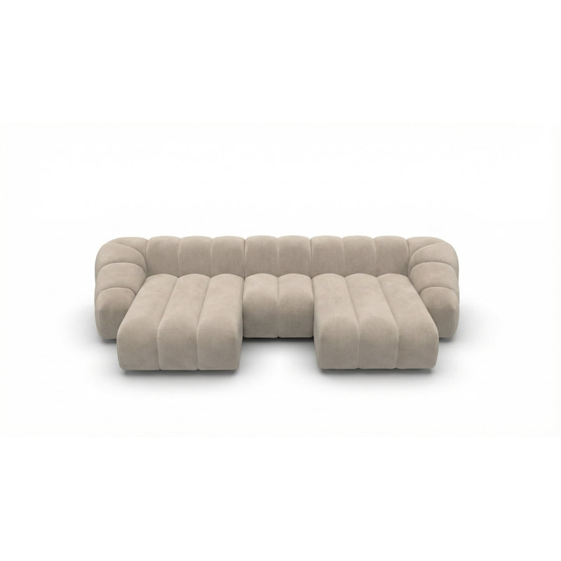 Sofa, 3, 72cm H x 378cm W x 190cm D