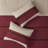 7 Piece Queen Bedding Red - Faux Suede Cozy Fill Ornamental Pillows Machine Washable Size Comforter Core Decorative And Fashionable