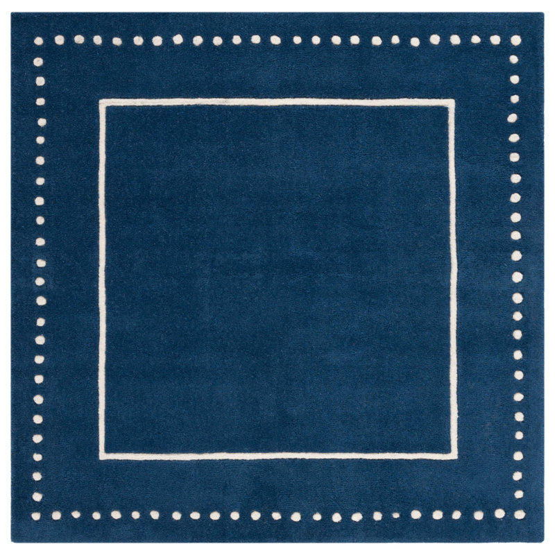 Wool Hand Tufted Area Rug, Square 152 cm
