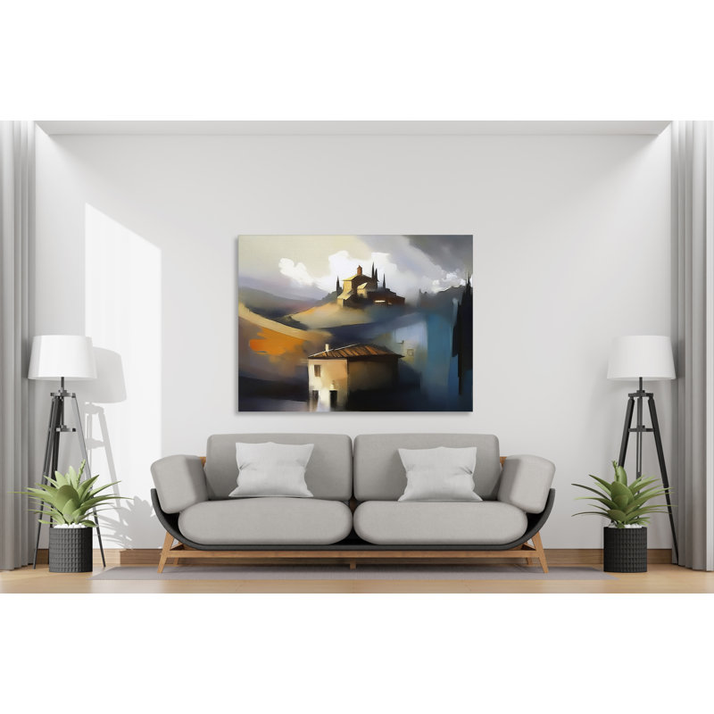 Hilltop Reverie, 24" H x 32" W