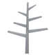 Spruce Tree 51" H x 41" W Kids Bookcase