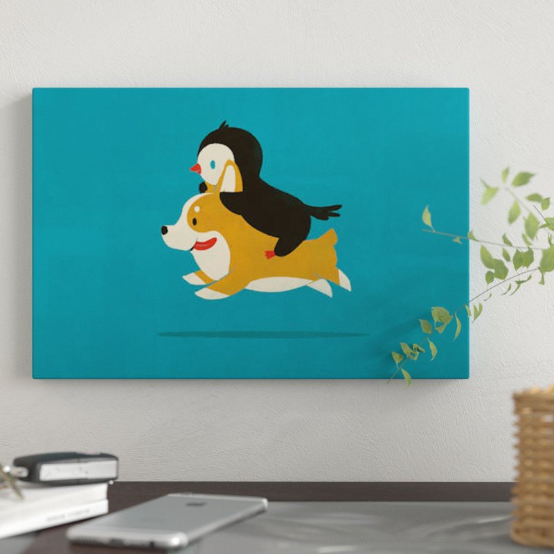 «Like The Wind», impression sur toile, H 8 po x l 12 po x P 0,75 po, Toile tendue