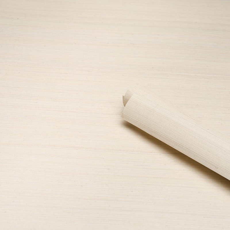 Schumacher x Patterson Flynn Musa Abaca Wallpaper, Ivory