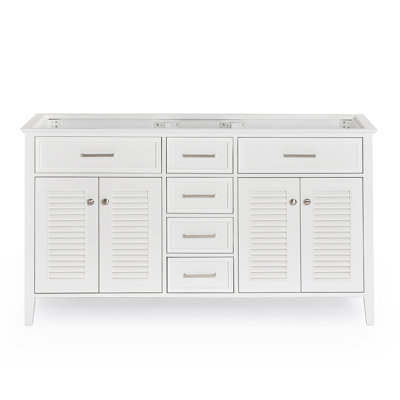 Base de meuble-lavabo double 61 po Ferree