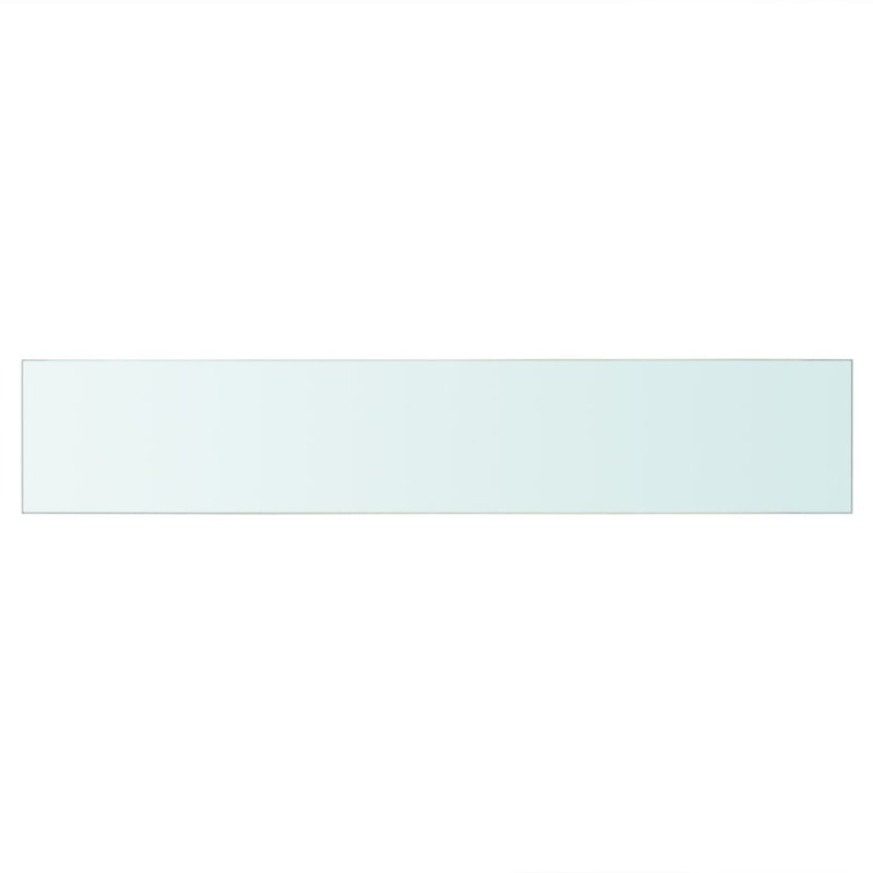 Wall Shelf Floating Shelf Display Shelf Wall Mounted Tempered Glass, 0.31" H x 27.6" W x 4.7" D