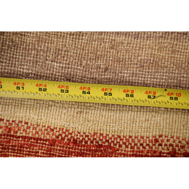 Gabbeh One-of-a-Kind 3' X 5'2" New Age Wool Area Rug in