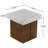 Mgo Square Side Table