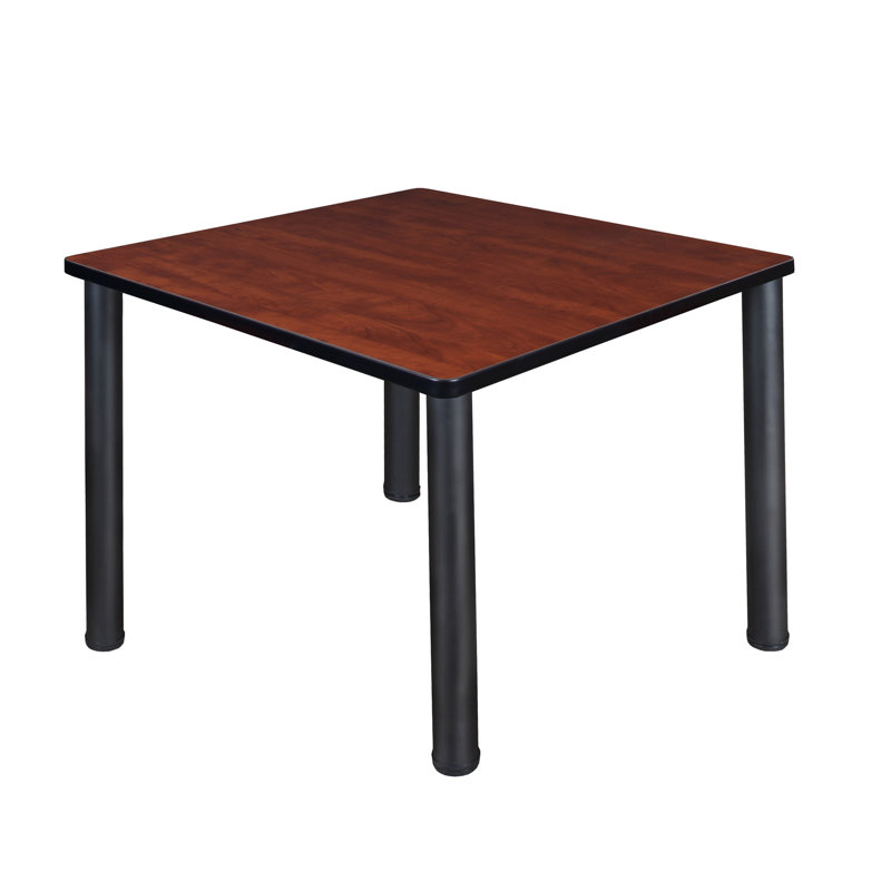 Plateau de table Kee, H 29 po x L 36 po x l 36 po, Noir, Cerisier