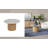 Neale Marble Top Coffee Table-973466569
