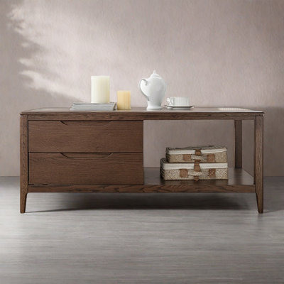 Modern simple oak coffee table