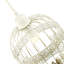 23cm H Metal Novelty Pendant Shade ( Screw On ) in Cream