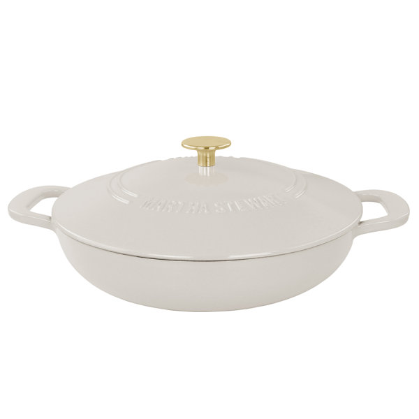 Martha Stewart Cast Iron 3.5-qt. Braising Pan - JCPenney