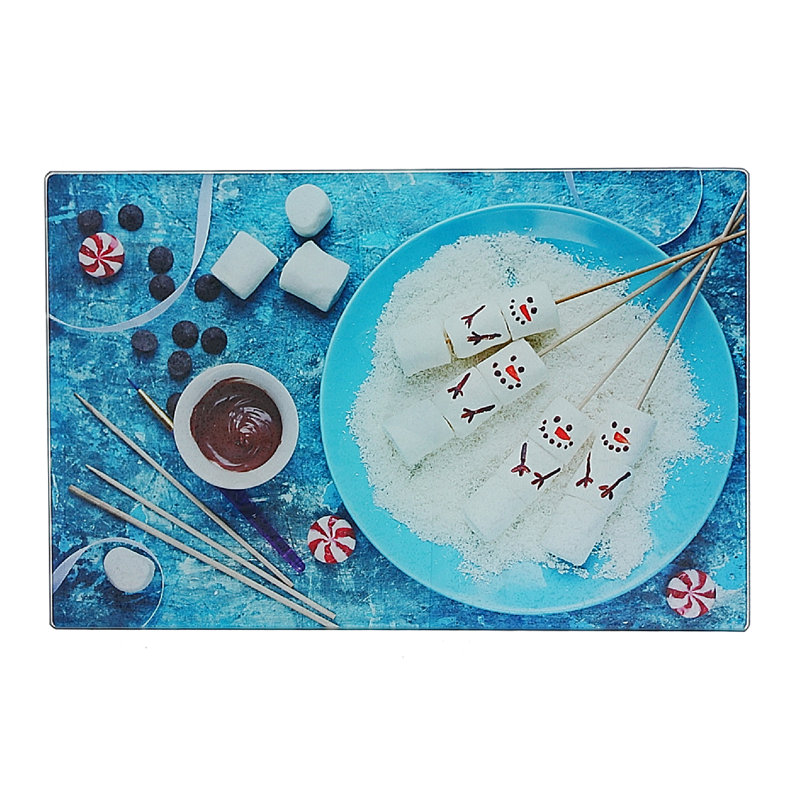 Ensemble de 2 planches à découper en verre iH casadécor