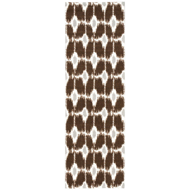 Vandervort Abstract Indoor Rug, Runner 2'6" x 8'
