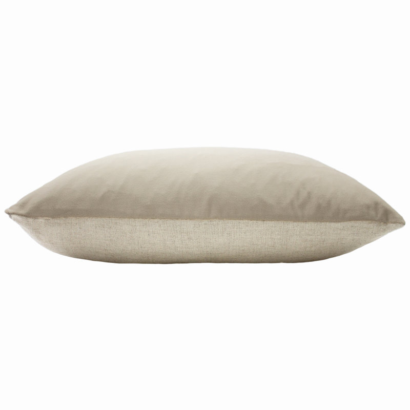 Contra Rectangular Cushion, Cream